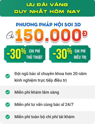 Ưu đãi bệnh trĩ