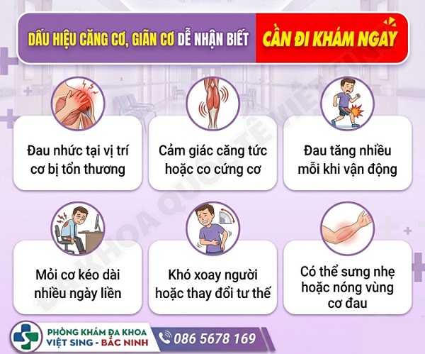 Căng cơ, giãn cơ kéo dài: Đừng chủ quan kẻo biến chứng khó lường