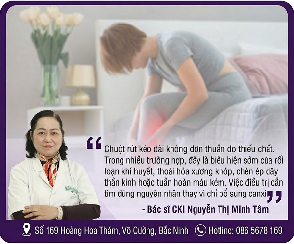 Chuột rút co cứng cơ vào ban đêm – Dấu hiệu cảnh báo bệnh lý bạn không nên bỏ qua