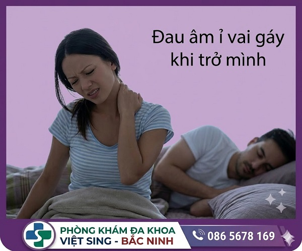 Đau âm ỉ vai gáy khi trở mình: Nguyên nhân và cách cải thiện