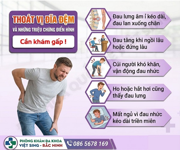 Thoát vị đĩa đệm: Nhận biết triệu chứng, nguyên nhân và áp dụng điều trị hiệu quả!